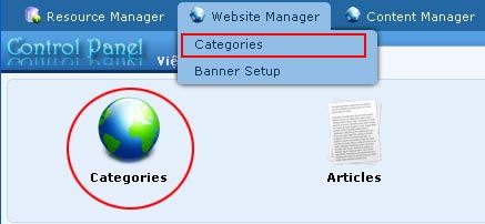 Supporting managing responsive web design vnvn cms 2.5 create the top menu